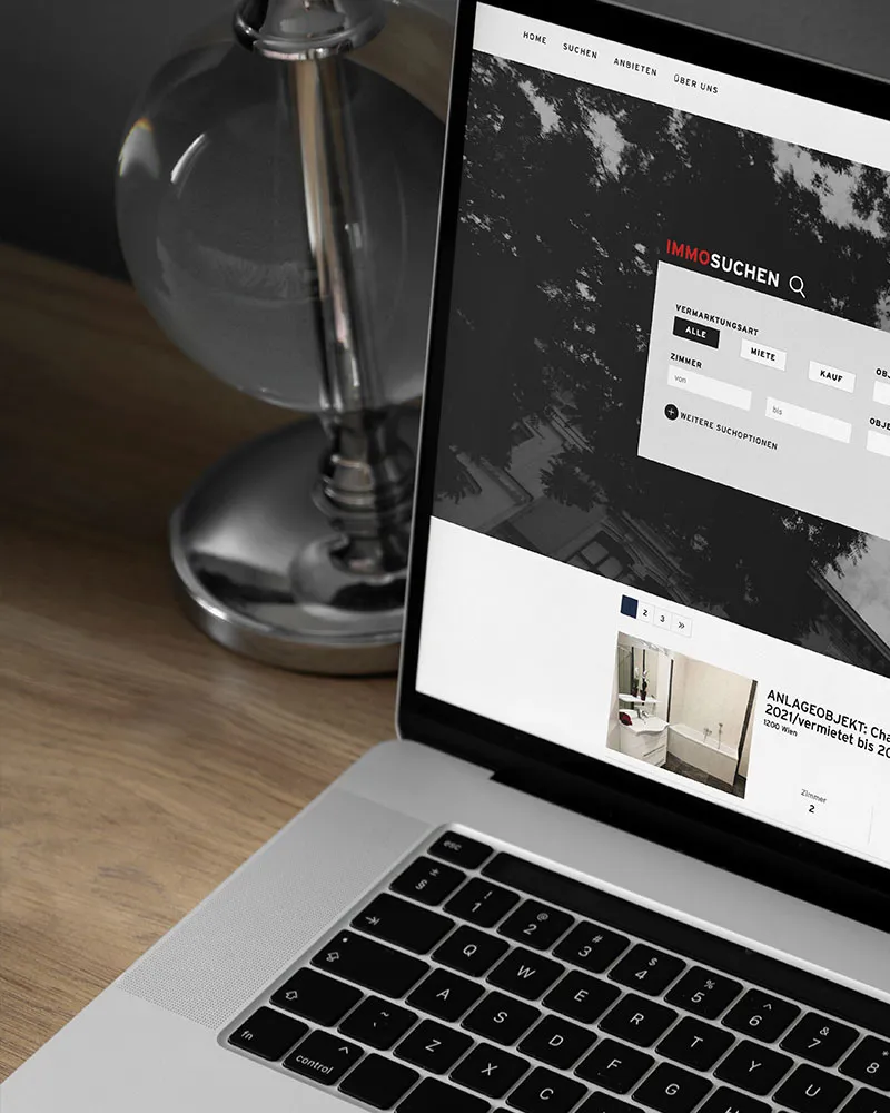 Klares geometrisches System, kontrastreiches Farbkonzept – auf jedem Kanal sofort erkennbar.